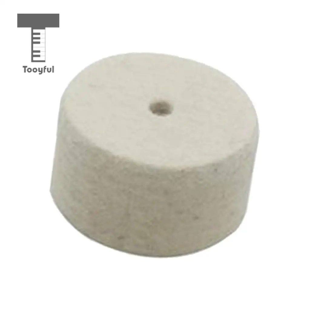 Tooyful Durable Drum Pedal Beater Mallet Hammer Head Wool Felt DIY for Drummer Percussion Instrument Accessory
