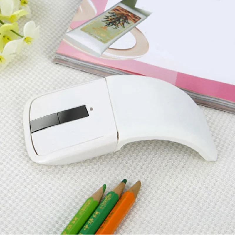 

2.4GHz Folding Wireless Mouse With USB Receiver Bendable Optical Mice for Computer PC Laptop ING-SHIPPING