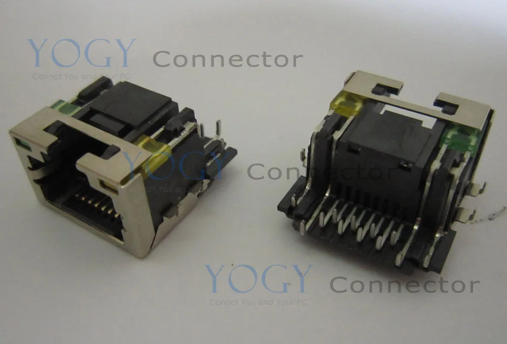 1 шт. гнездо rj45 разъем для lenovo y560 y560p y570 серии материнская плата ноутбука сетевой