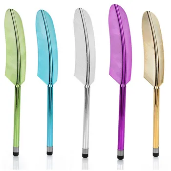 

New Universal Feather Shape Capacitive Stylus Touch Screen Pen for Mobile Phone for Tablet PC Capacitive Stylus Pen