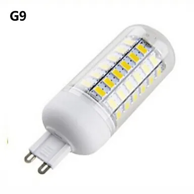 Светодиодный шар лампы HRSOD E14/GU10/G9/B22/E26/E27 15 W 69 SMD 5730 1500 LM теплый белый/холодный белый, тип «Кукуруза»(110 V/220 V