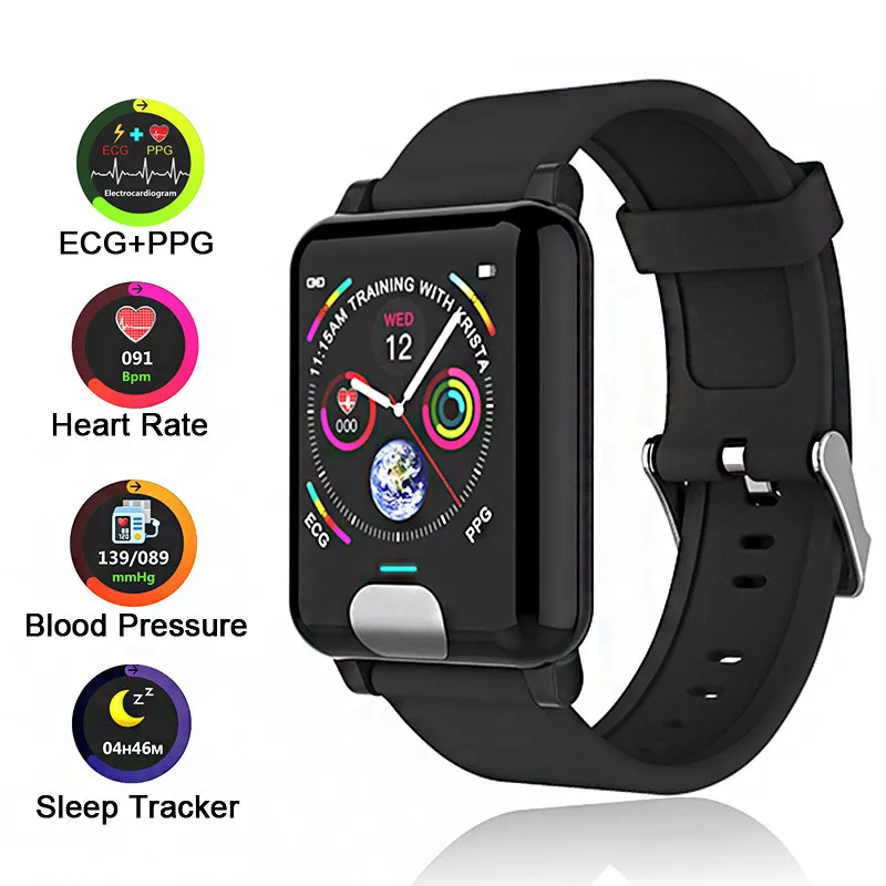 ecg watch smart fitness tracker