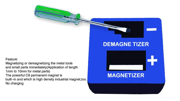 2 в 1 шуруповерт магнетизатор размагничиватель высокое качество шуруповерт биты быстрое Намагничивание инструменты большой маленький размер