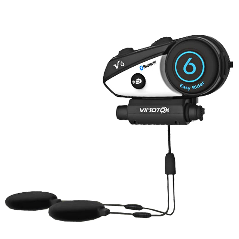 

VIMOTO V6 Easy Rider Multi-functional Motorbike BT Interphone Motorcycle Helmet Bluetooth Intercom Headset