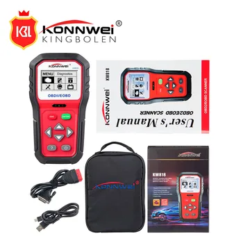 

KONNWEI KW818 OBD2 Diagnostic Tool CAN BUS Car Code Reader KW818 OBD II Multi-Language Scanner better than NX501 MS509 ELm327