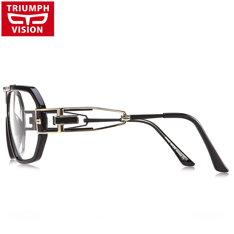 Мужские Оптические очки TRIUMPH VISION квадратная оправа без градусов с прозрачными