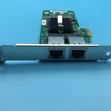 Двойной Порты и разъёмы Gigabit Ethernet Сетевая карта PCI-E x1 82576 серверный адаптер объединения/рос E1G42ET