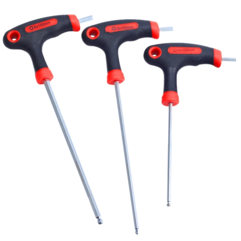 

RISK 1 Set Risk Mountain bike Pedal Spanner High Strength Mountain Bike Repairing Tool 4/5/6mm L Hex Wrench Cycling Accessorie