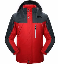 OutdWear Windproof Winter Jacket Men Thick Fleece Camouflage Waterproof Mountaineer Wear Parka Men Jk29 EE