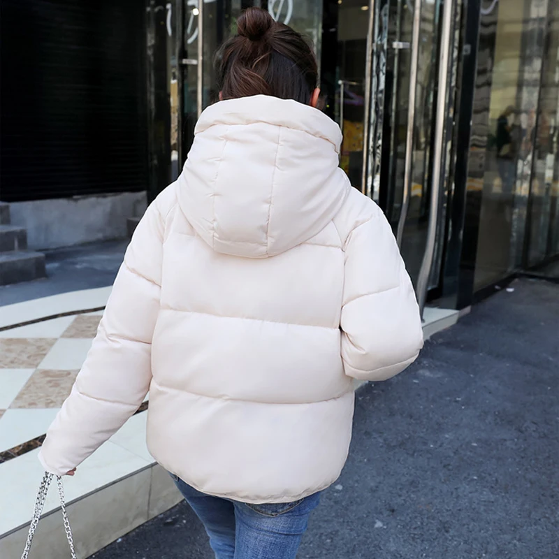 KISBINI новая зимняя куртка для женщин пальто в Корейском стиле Модный женский пуховик женские парки повседневные куртки парка ватная
