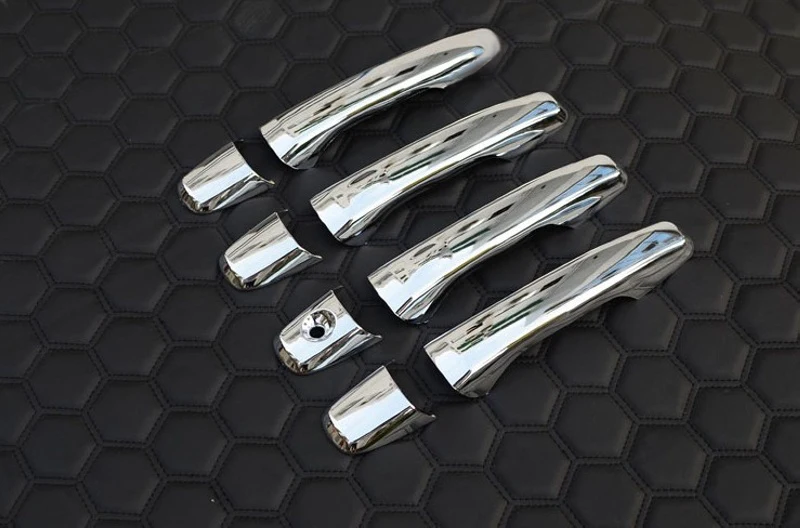 Chrome 1 key hole door handle covers fit for FORD EDGE 2011 2012 8pcs