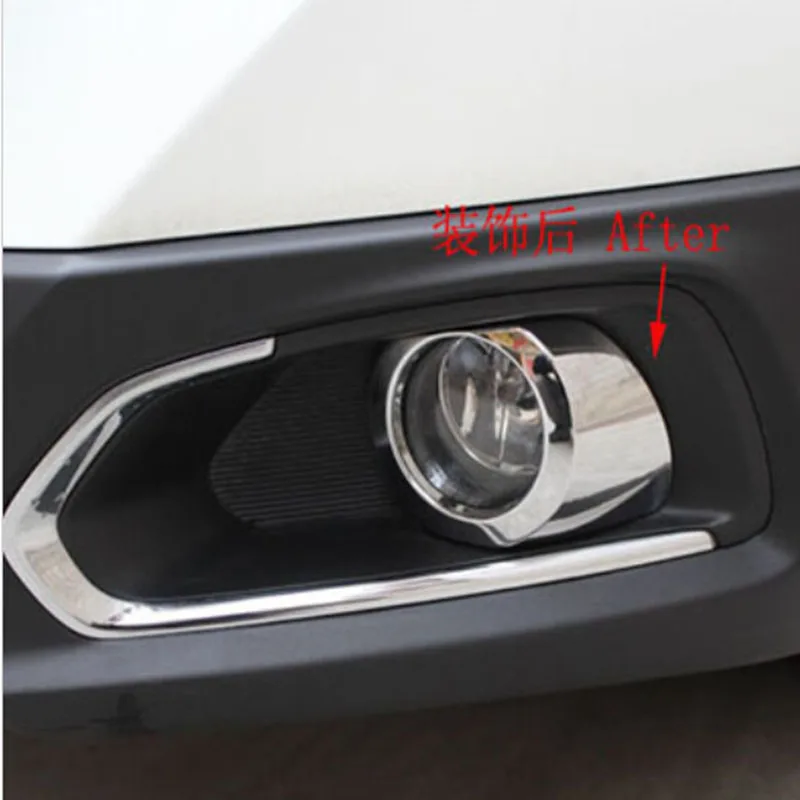 Для Suzuki SX4 S Крест 2014 2015 2016 хромированные передние противотуманные фары