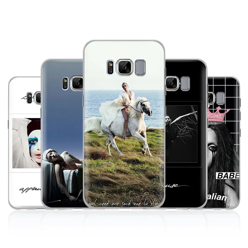 

Lady JOANNE GAGA Phone Case Cover Shell For Samsung Galaxy S4 S5 S6 S7 Edge S8 S9 Plus Note 8 2 3 4 5 A5 A7 J5 2016 J7 2017