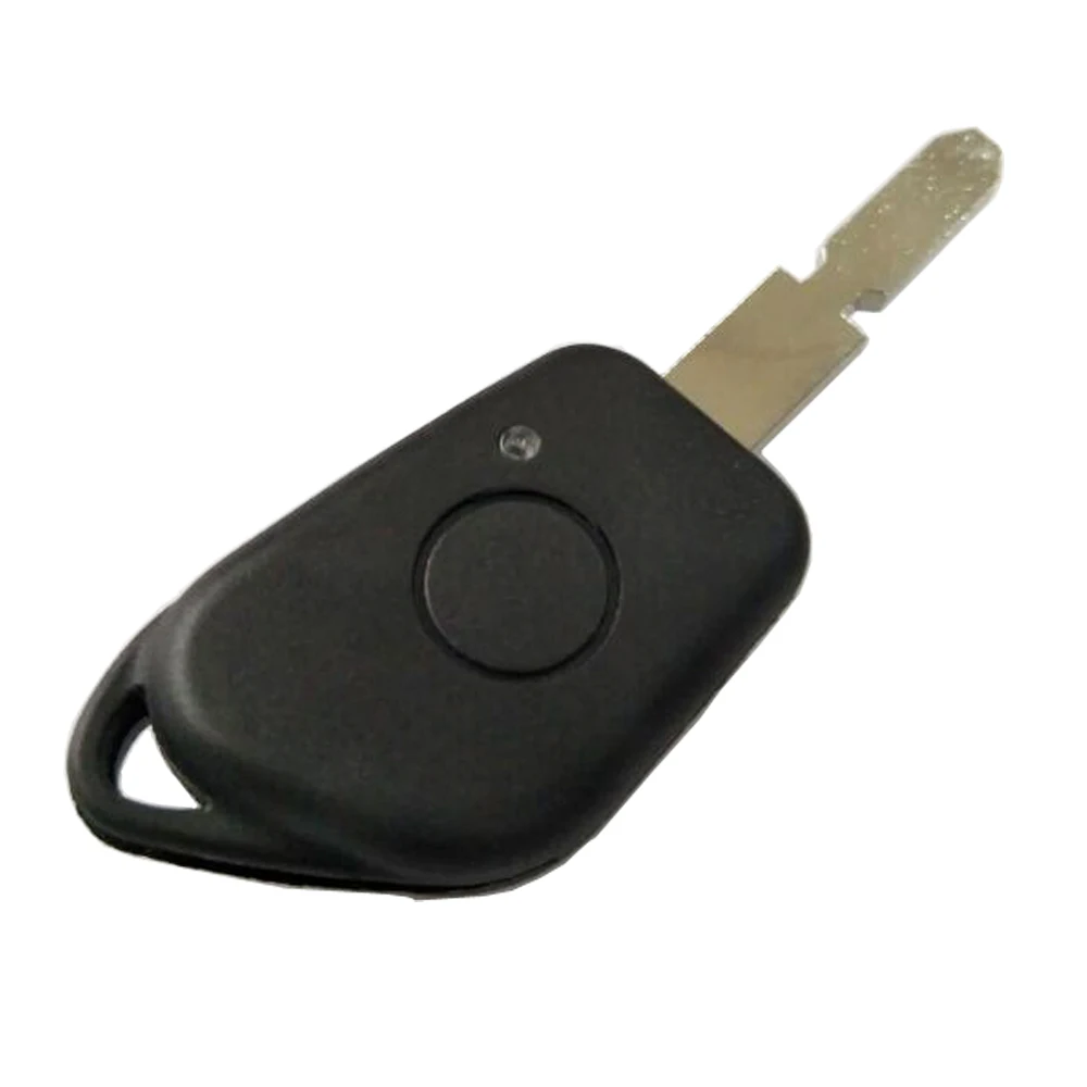 PREISEI 20 шт./лот 1 Кнопка пустые ключи для автомобиля peugeot 406 чехол для дистанционного ключа брелок Замена с зажимом батареи без логотипа