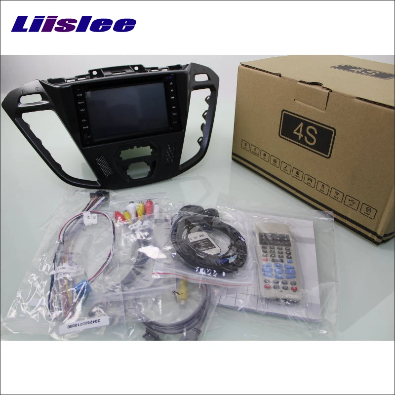 Perfect Liislee For Ford Transit Custom 2013~2016 Car Radio CD DVD Video Player GPS Navigation Nav Navi Audio Stereo Multimedia System 4