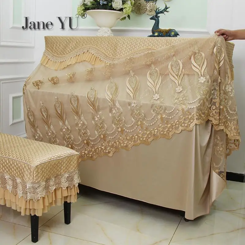 

Lace Country Piano Cover Piano Cover European-style Full Cover Korean Princess Dust-proof Modern Simple Cloth Art Piano Cover