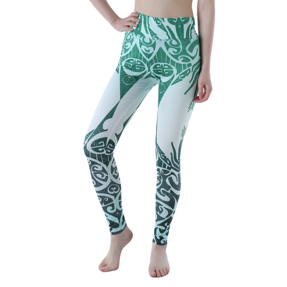 

High Waist Printing Sports Running Fitness And Tight Yoga Pants women summer high waist seamless leggings gimnasio mujer 15#