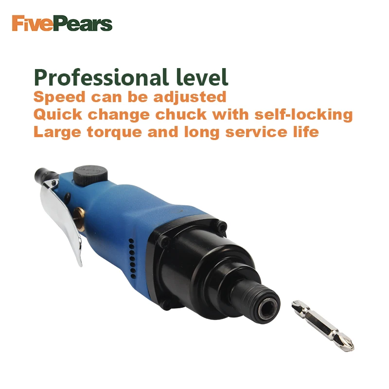 FivePears large torque Air Tools Pneumatic Air Screwdriver air tool 8H pneumatic tools power tool new type free shipping 3308 FivePears large torque Air Tools Pneumatic Air Screwdriver air tool 8H pneumatic tools power tool new type free shipping 3308
