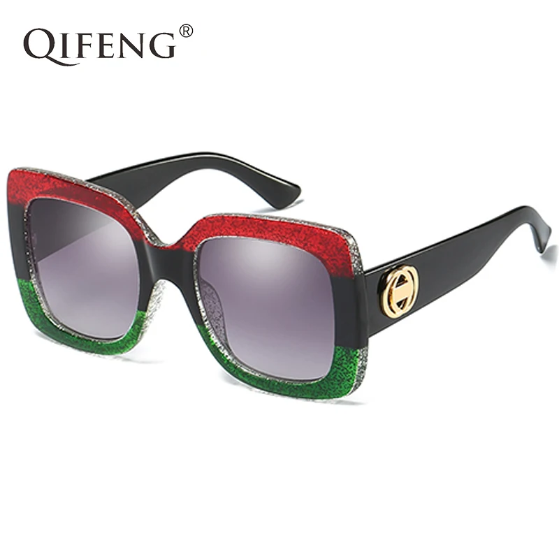 

Polarized Sunglasses Women Fashion Brand Designer Driver Square Sun Glasses For UV400 Female Driving Oculos de sol QF003