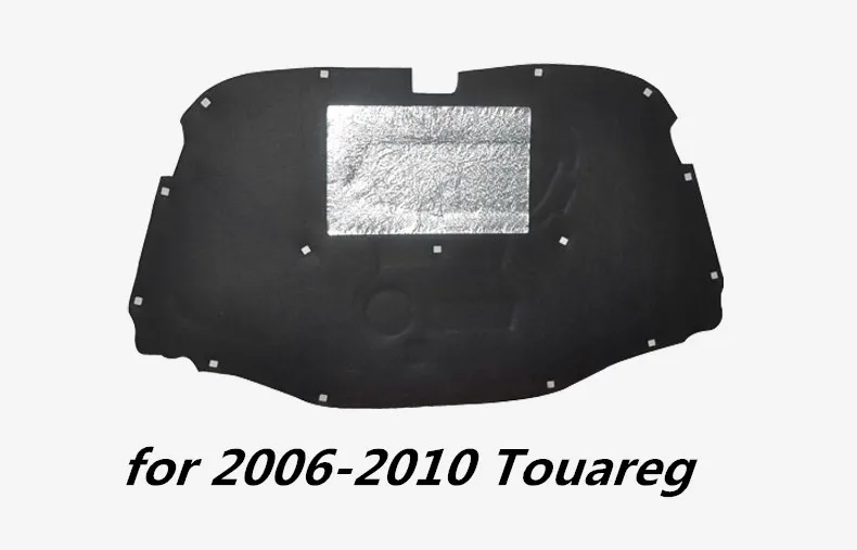 Изоляционная хлопковая изоляционная доска с крышкой двигателя для автомобиля для VW Volkswagen 2006-2010 2011- Touareg аксессуары - Название цвета: for 2006-2010