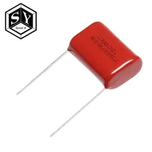 GREAT IT-Condensador de película de polipropileno, 400V225J, 2,2 UF, 20M, 225J400V, 225, 400V, 2200PF, CBB, 10 Uds.