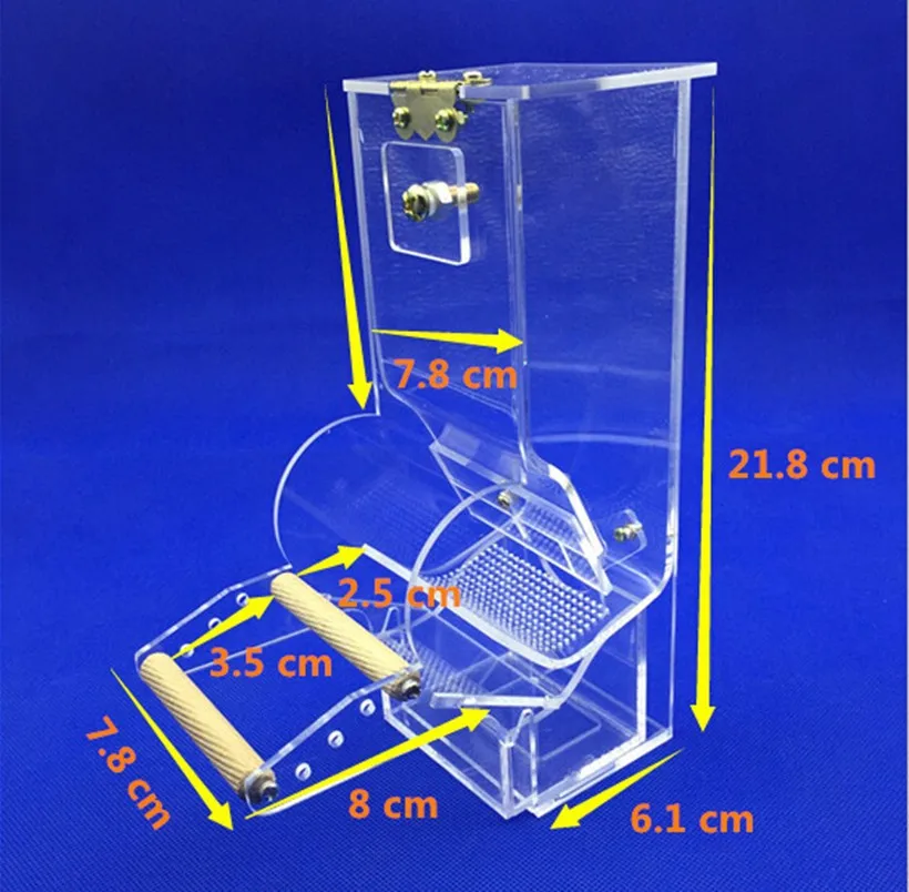 Инструменты для птиц, автоматические кормушки для птиц, оборудование для птиц, диетические инструменты, маленькая кормушка для птиц, прозрачные новые контейнеры для еды для птиц