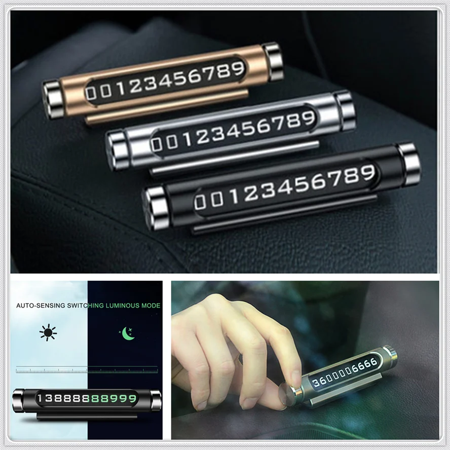 

Car Temporary Parking Card mobilephone Number Plate FOR Mitsubishi ASX Endeavor Expo Galant Grandis Lancer Mirage Montero