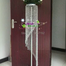 1,2 м свадебная дорога свинец с кристаллами пьедестал украшение из кристаллов свадебный реквизит Свадебная стойка колонна 10 шт./партия