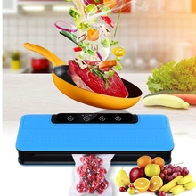 Бытовой ручной непрерывный упаковщик пищевых продуктов, вакуумный упаковщик для сохранения пищевых продуктов, пластиковый пакет, упаковочная машина