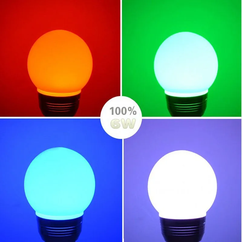 E27 E14 RGB лампа AC100-240V 6Вт 12Вт WLED управляемый прожектор волшебное праздничное RGB Освещение IR Дистанционное Управление 16 Цвета 270 градусов