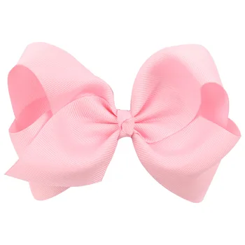 

240pcs/lot Baby Girl Ribbon Bow Hair Clip 12CM 16Color In Stock.