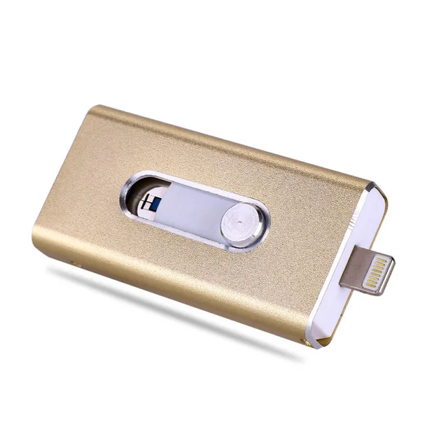 OTG Usb флеш накопитель 8 ГБ 16 32 64 Гб 128 карта памяти для iphone 7 Plus 6 6s 5S ipad Pendrive|ipad pen