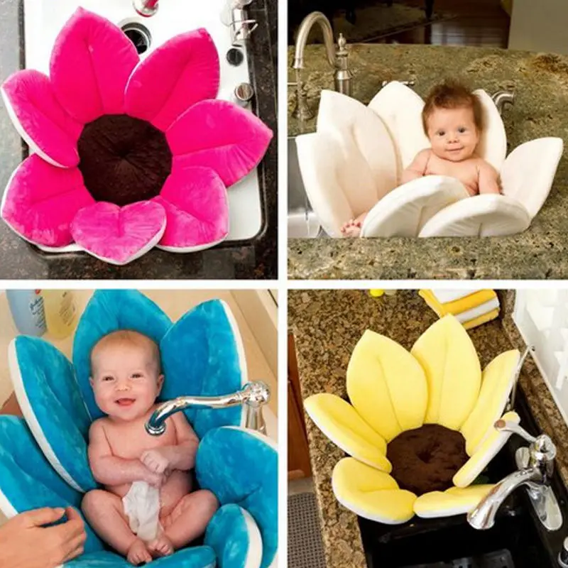 Floral Baby Bath Pillows | For Use Anywhere