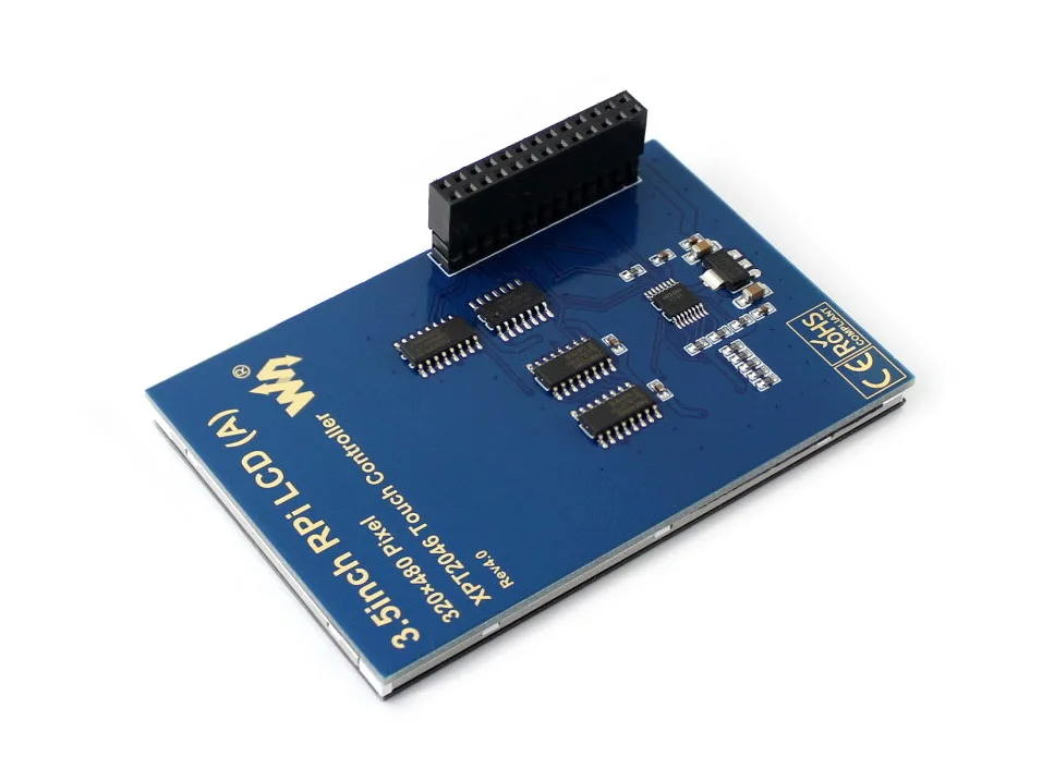 Waveshare 3.5 ġ RPi LCD (A) ÷  TFT 320*480   ġ г  Pi Zero/Zero W/Zero WH/2B/3B/3B +/4B