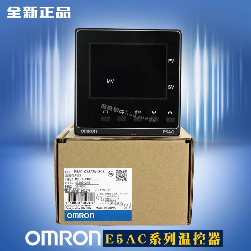 

Original brand new Omron thermostat E5AC series E5AC-RX3ASM-800 E5AC-QX3ASM-800 E5AC-CX3ASM-800 E5EC-RR2ASM-800 E5AC-RX3ASM-808 E5AC-QX3ASM-808 E5AC-CX3ASM-804