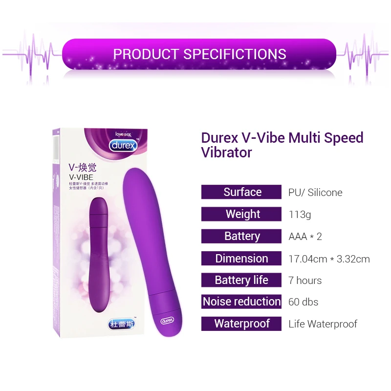 Многоскоростной вибратор Durex для женщин высококачественный эротический