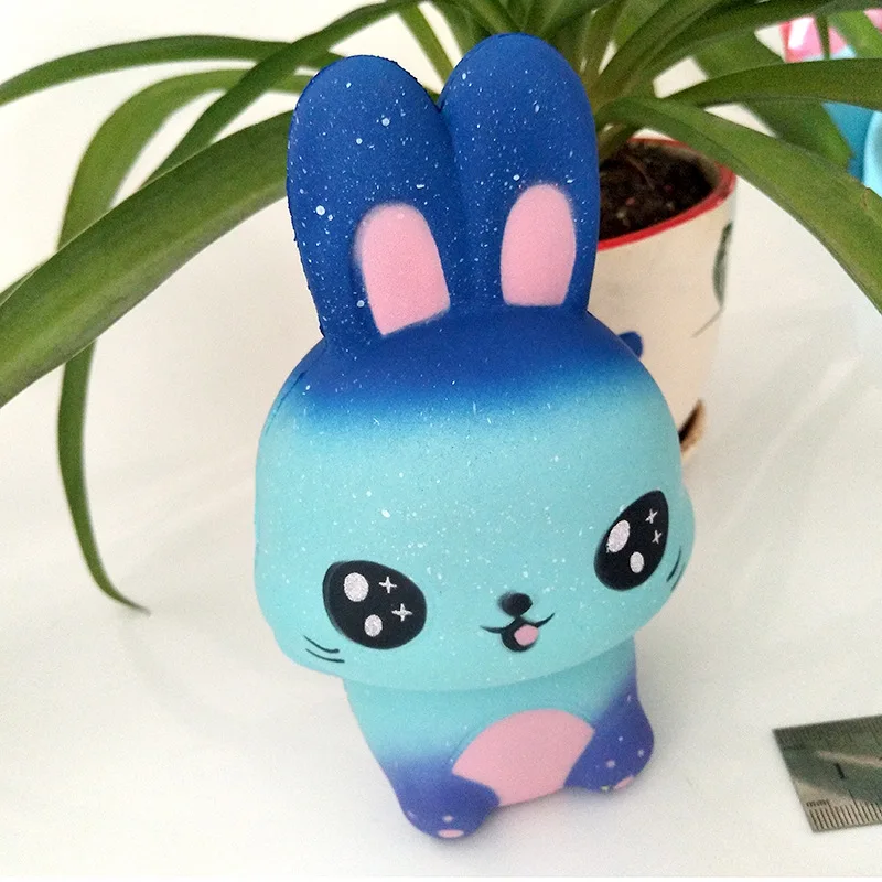 2018 Новый медленный весенний мягкий слизь Звезда кролик пузырь PU моделирование длинные уши кроликов релиз декомпрессионные игрушки