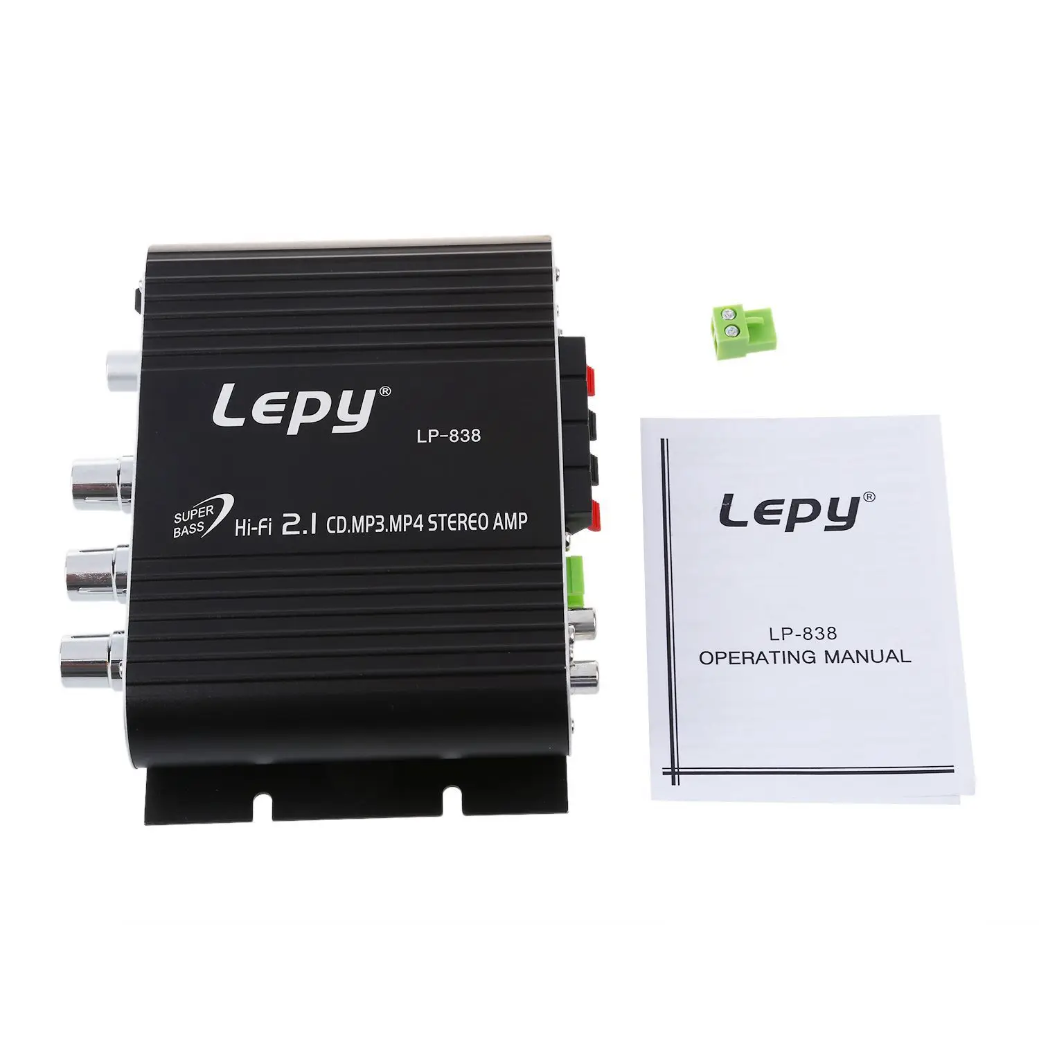 CLCU LEPY 200 Вт 12 в Hi Fi усилитель стерео для авто мотоцикла радио MP3|Усилители мощности|