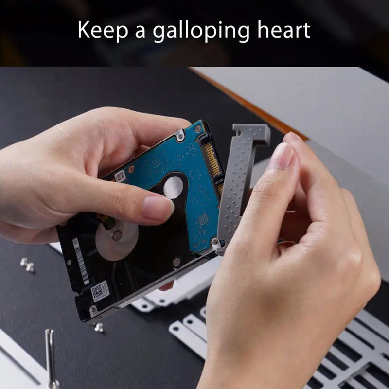  25 pulgadas Diy Hdd caja Sata a Usb 31 Ssd adaptador de alta velocidad caja de disco duro externo c