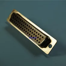 2 шт. D-Sub разъем 50 положение 3 ряда сосуд Женский провода припоя Тип 50 Pin промышленного уровня RoHS