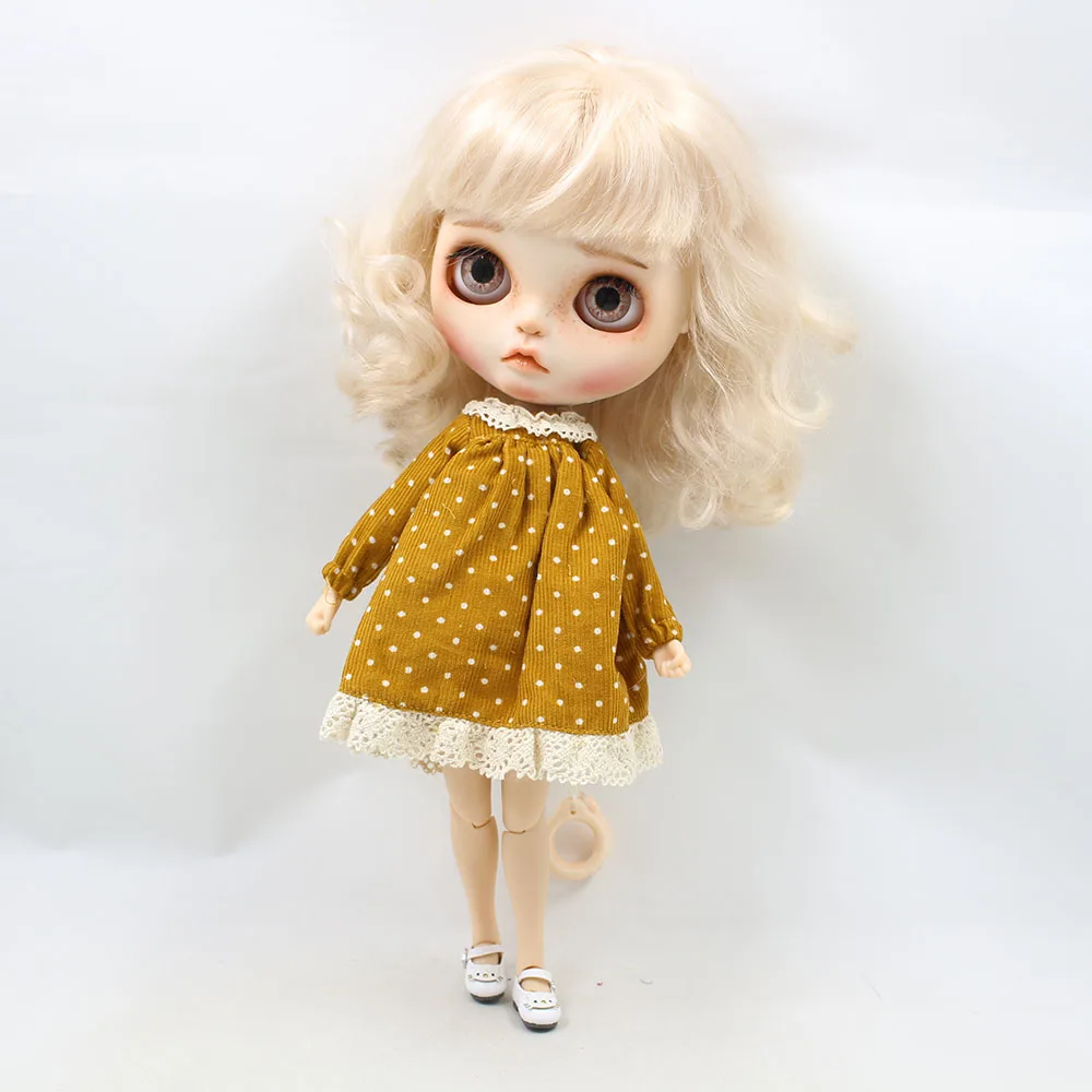 Fortune Days blyth кукла юбка в горошек подходит для 1/6 joint blyth куклы Icy азон тело подарок для девочки