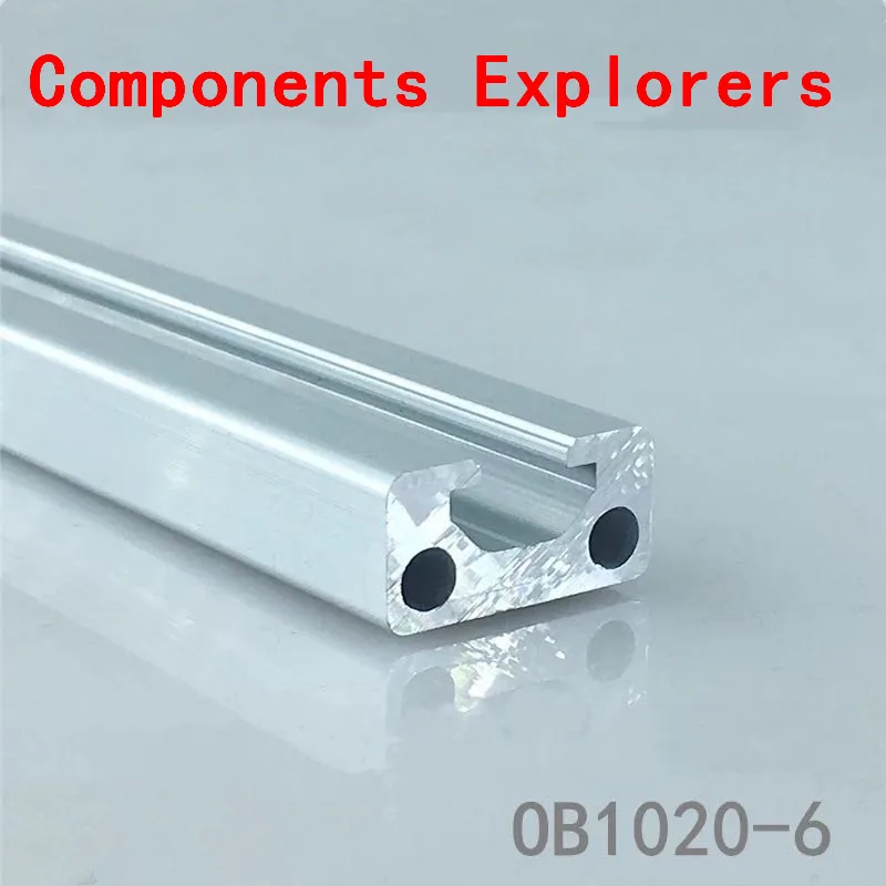 

Arbitrary Cutting 1000mm 1020 Aluminum Extrusion Profile,Silvery Color.