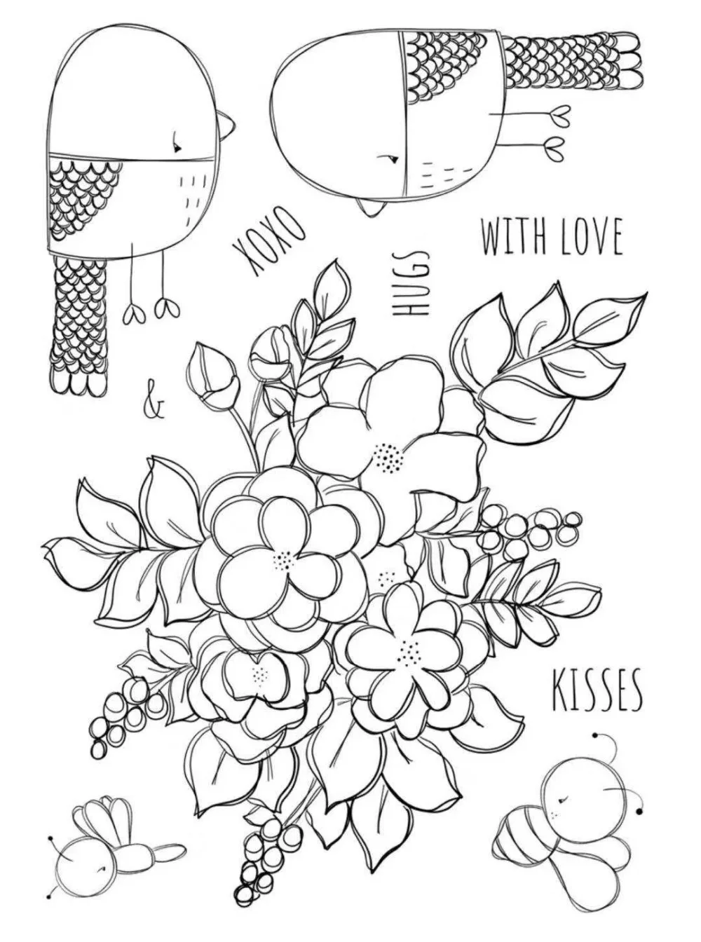 

bird Transparent Clear Stamps for DIY Scrapbooking/Card Making/Kids Christmas Fun Decoration Supplies