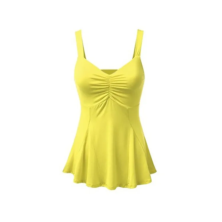 New Bikini Vest Slim Short V-neck European and American Camisole