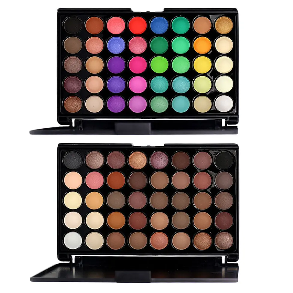 

10Pcs New 40 Colors Eye Makeup Matte Glitter EyeShadow Diamond ShimmerEye Primer Luminous Eye Shadow