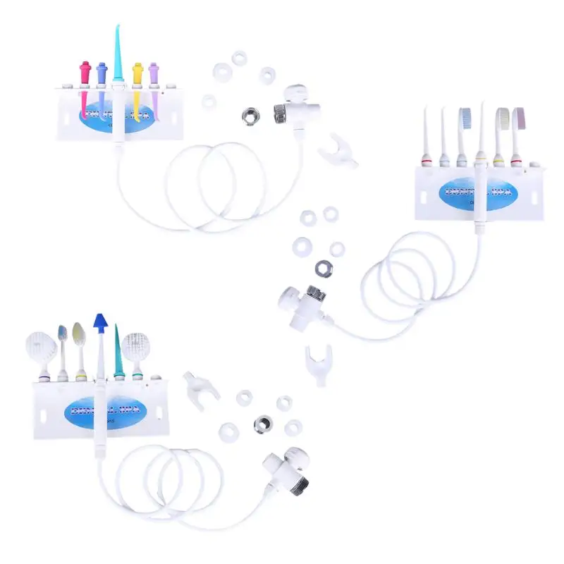 

Dental Faucet Water Floss Oral Irrigator Dental SPA Water Cleaner Tooth Flosser SPA Cleaner Teeth Whitening Toothbrush Cleaning