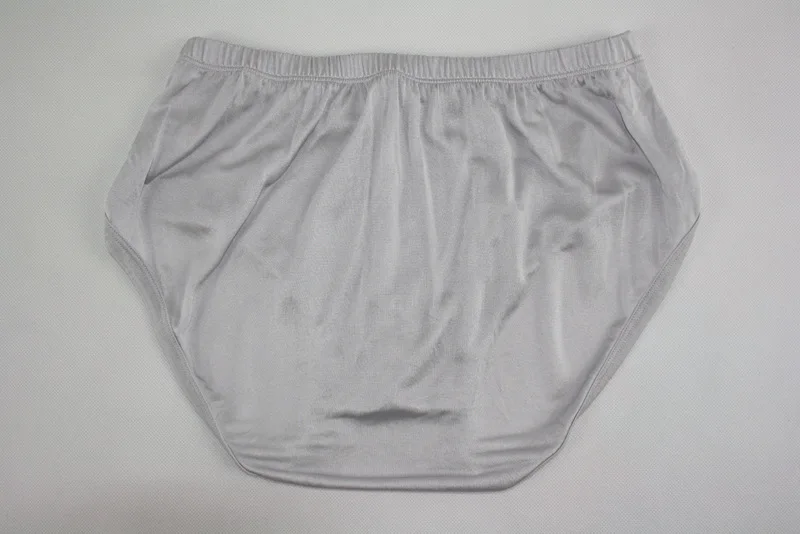 Мужские однотонные Трусы из 100% шелка тутового шелкопряда|briefs men|briefs bikinibriefs underwear |