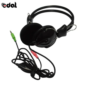 

EDAL Game Earphone Wired Headband Earphones Headphone with Microphone MIC Headset Skype for PC Computer Laptop