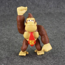16 cm Novo DONKEY KONG DK 6 ”SUPER MARIO BROS PVC FIGURA de BRINQUEDO Figura de Ação do Orangotango