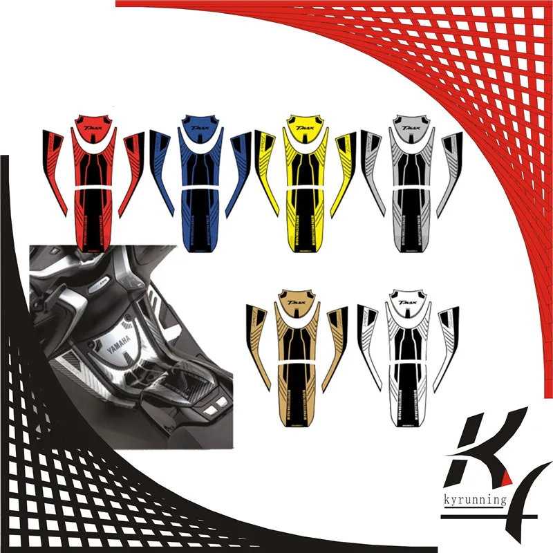 

3D ADESIVI Sticker Decal Emblem Protection Tank Pad Gas Cap Fit YAMAHA TMAX530 TMAX 530 DX SX Sport 2017 2018